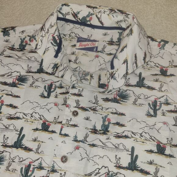 Johnnie-O Hangin' Out Button Up, Size Small - Picture 4 of 10